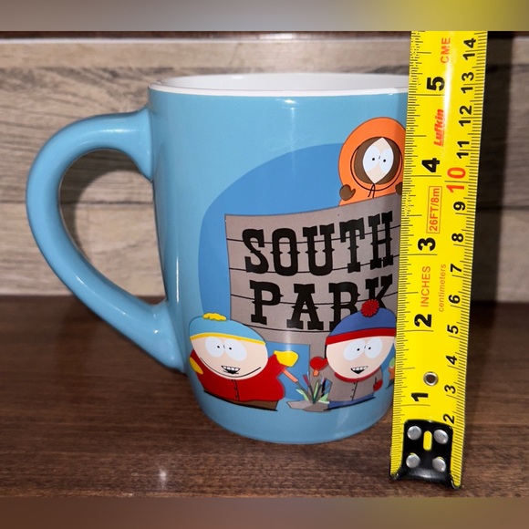 Silver Buffalo South Park Kids and Logo Jumbo Curved Ceramic Mug 25 Ounces - NEW - Picture 11 of 12